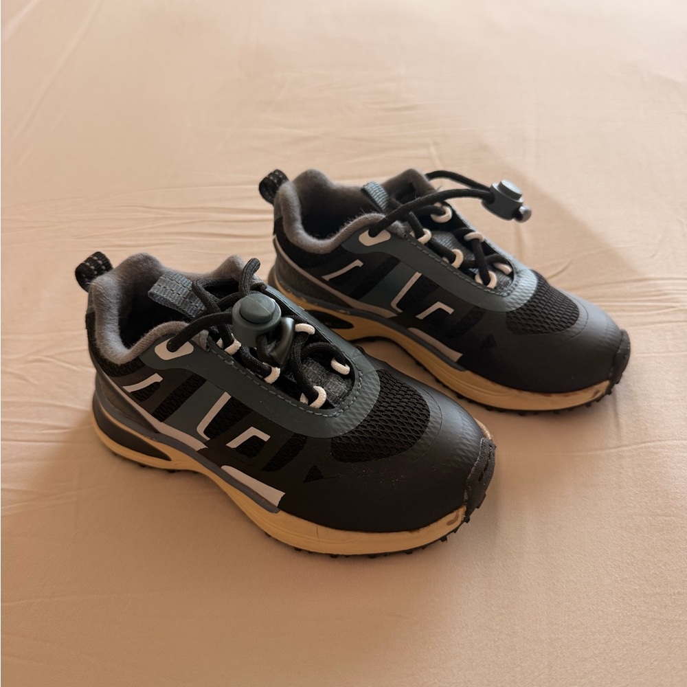Zara Black and Beige Kids Sneakers